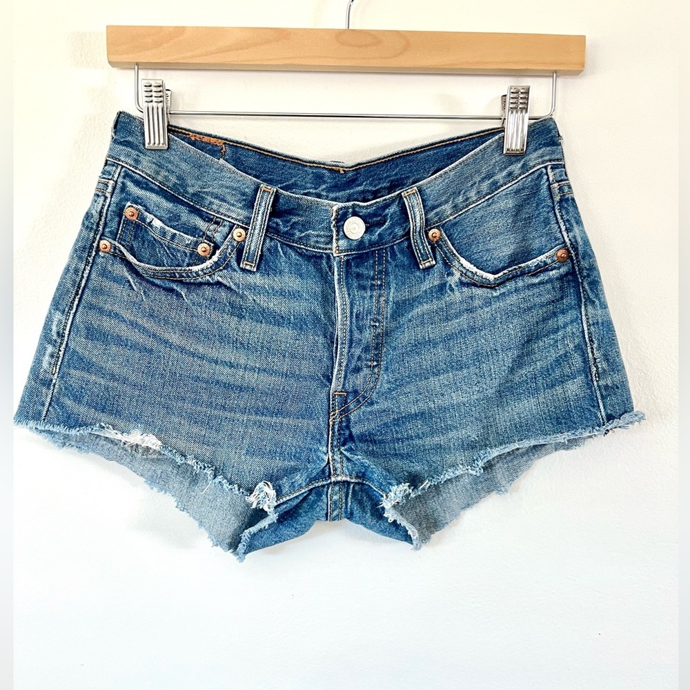 Levi's Blue Jean Shorts for Women
